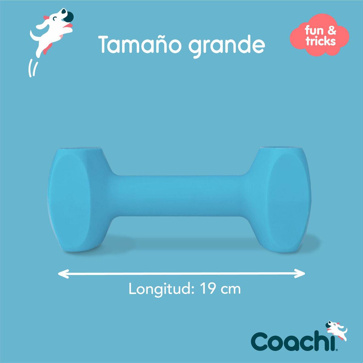 Mokomasis žaislas Coachi TRAINING DUMBBELL Mėlyna